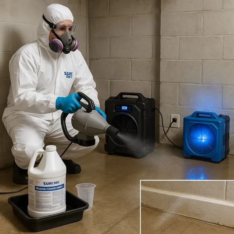 Sanitization and Odor Removal process in Fort Loramie, OH