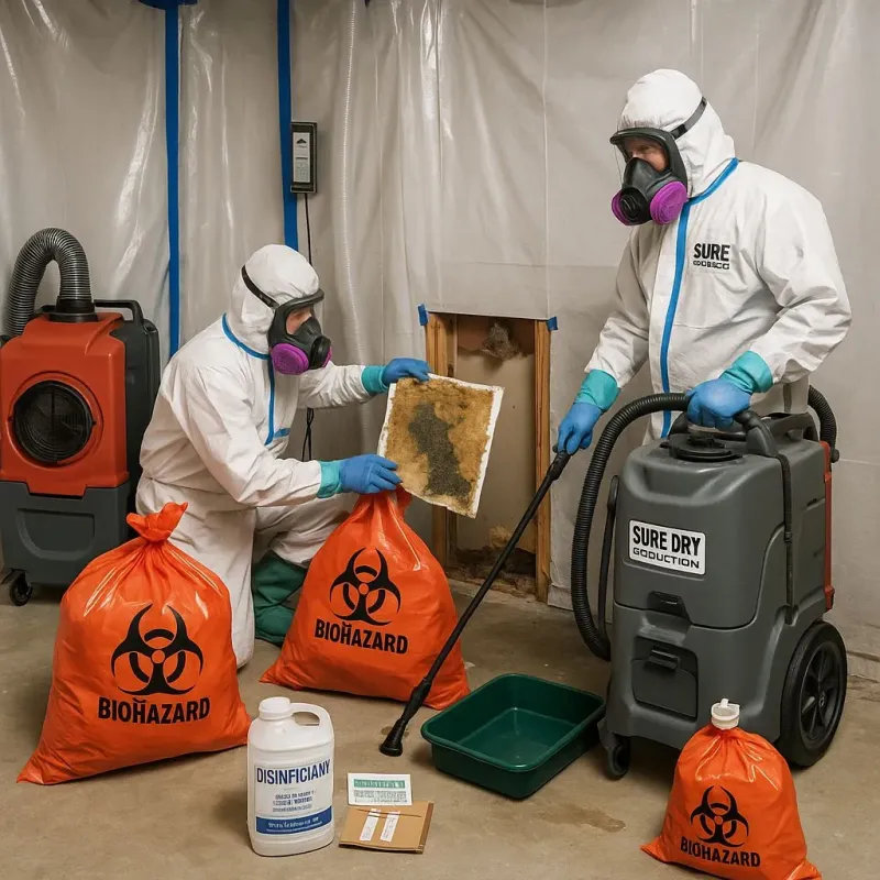 Contaminated Water Handling Protocols process in Fort Loramie, OH