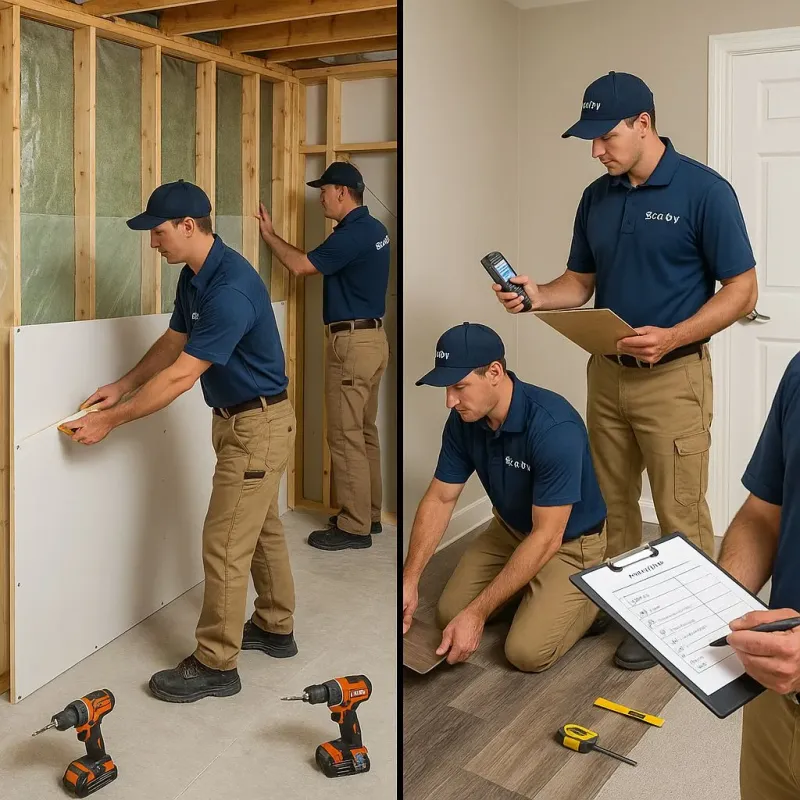 Repairs and Reconstruction process in Fort Loramie, OH